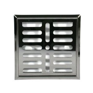 FÉMRÁCS ROZSDAMENTES ACÉL LEMEZZEL 14*14CM - KRA 14*14CHR