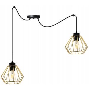 ARANY PÓK MENNYEZETI LÁMPA, DRÓTOS PLAFON 146820843 - Lámpa & Világítás