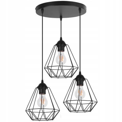 Mennyezeti lámpa Diamond Loft Edison Retro 146821516