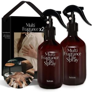 HETRAS Multi Fragrance Life Spray Textilparfüm - Hotel Wood 300mlx2db 146821790 - Légfrissítő spray