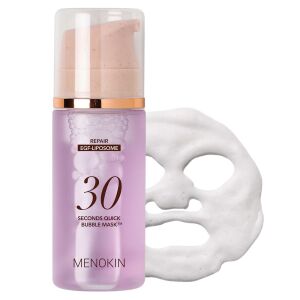 MENOKIN 30 Seconds Quick Bubble Hab Arcmaszk - Repair 95ml 146821860 - Bőrápolás