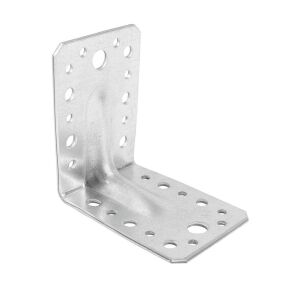 ÉPÍTÉSI ÖSSZEKÖTŐ DOMBORDÁSSAL 90*90*65*2,5MM - LB 90*90*65P 146822986 - Sarokvas & Szegletvas