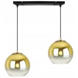 FÜGŐLÁMPA MENNYEZETI CSILLÁR ARANY LÁMPABURNY 15 CM 146823849 - Lámpa & Világítás