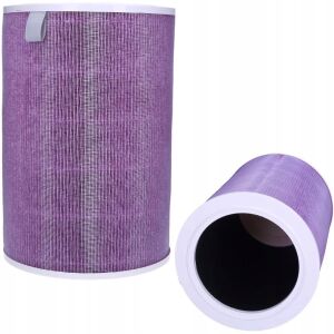 Fioletowy Filtr Xiaomi Air Purifier HEPA Antybakteryjny | Z chipem RFID | 4-warstwowy | Węgiel aktywny | PM2.5 99,7% | Do 2 / 2S / 2H / 3C / 3H 146824268 - Levegőkezelés