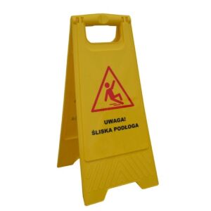 FIGYELMEZTETŐ ÁLLÁS ''VIGYÁZAT, CSÚSZÓS PADLÓ'' - BHP HIC 1264 146824616 - Jelölés & Figyelmeztetés