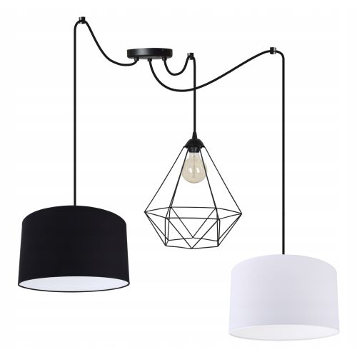 LOFT MENNYEZETI LÁMPA DRÓTOS PÓK LÁMPAERÉNY 146824704