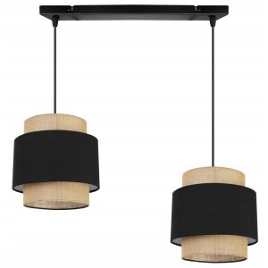 FÜGŐLÁMPA, MENNYEZETI CSILLÁR, LÁMPABÚRA, BOHO JUTA 146824780 - Lámpa & Világítás