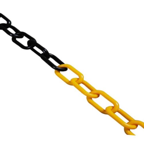 SÁRGA-FEKETE MŰANYAG LÁNC 6*29MM 25MB ORSÓ - 25MB - LAN TW 6*29Z 146824953