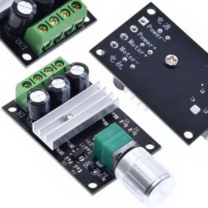 PWM DC motor fordulatszám-szabályozó 6-28V 3A 146827574 - Villanymotor