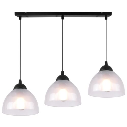 VENICE FÜGGŐLÁMPA 3 LAPOS TEJLÁMPÁVAL E27 146827700