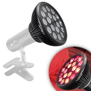 Csere infra izzó inSPORTline 24W E27, ellazítja az izmokat, gyorsítja a vérkeringést, segít csökkenteni az ízületi merevséget, javítja a bőr minőségét fekete 146828303 - Egészségmegőrző eszköz