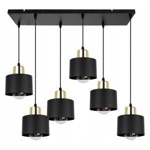 MODERN MENNYEZETI LÁMPA FEKETE LED LÁMPA 146828552 - Mennyezeti lámpa