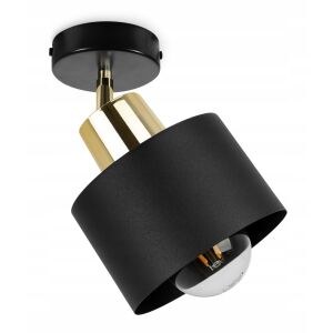 FALI MENNYEZETI LÁMPA, FEKETE LED LÁMPA