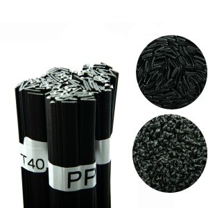 Műanyag hegesztőanyag PP-T40 Fekete 100g 146829502 - Hegesztő pálca