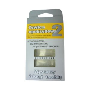 EPOXI GYANTA KEMÉNYÍTŐVEL 40G - ZYW EPO 40G