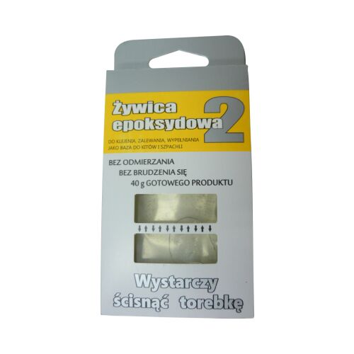 ZYW EPO 40G epoxigyanta keményítővel, 40g-os kiszerelés - Építőipari ragasztó