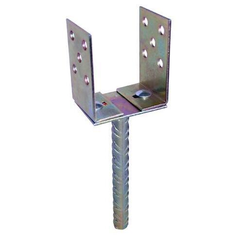 ÁLLÍTHATÓ OSZLOPATALP 0-165MM RÚDHOZ, FEHÉR HORGANYZOTT - LBS 60-140 146830675