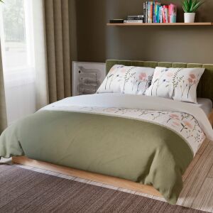 FABLE ágyneműgarnitúra 220x200 cm - szatén pamut, finom virágminta 146831592 - Ágynemű - ifjúsági és felnőtt