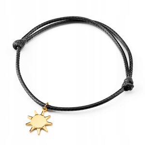 BBS-G FEKETE Zsinóros karkötő SISI medállal 146831858 - Női kiegészítő