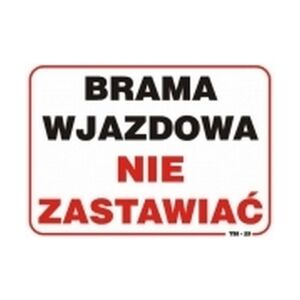 KIS 10*20CM-ES TÁBLA NE TAKARLJA A KAPUT - TAB T001 146832976 - Információs tábla