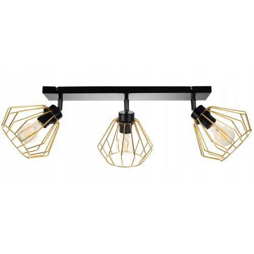 Mennyezeti lámpa, csillár, arany LED lámpa 146833188