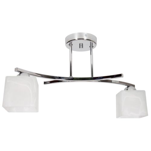 MODERN FÜGGŐLÁMPA MENNYEZETI KRÓM LED CSILLÁR 146834095