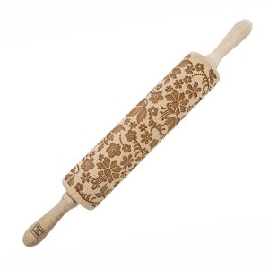 MoodForWood fa sodrófa, gravírozott, 43 cm fogantyúkkal, sütéshez tökéletes - toszkán minta 146834809 - Sodrófa & Nyújtófa