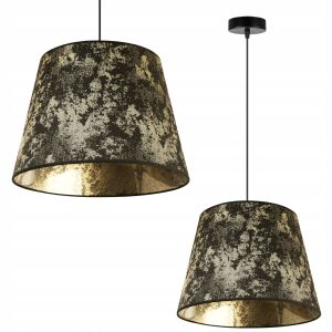 FÜGŐLÁMPA, MENNYEZETI CSILLÁR, LÁMPABÚRA, ARANY MINTÁVAL 146835432 - Lámpa & Világítás