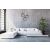 Stílusos Light Home NUVOLA függőlámpák egy modern kanapé felett