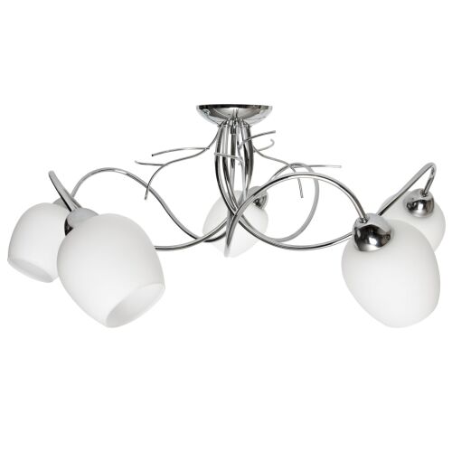 MODERN BÁJOS MENNYEZETI LÁMPA, KRÓM 146836475