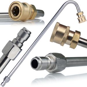 Nagynyomású mosólándzsa 1/4"" 34cm U-típusú