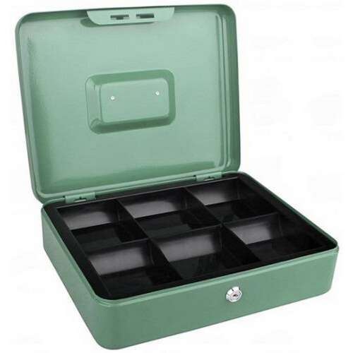 Pénzkazetta zöld Helva 4010 42922781