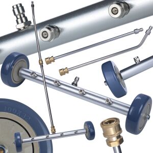 Alvázmosó lándzsa 275 bar 4 fúvóka 40°-os gyorscsatlakozó 1/4” 2 lándzsa