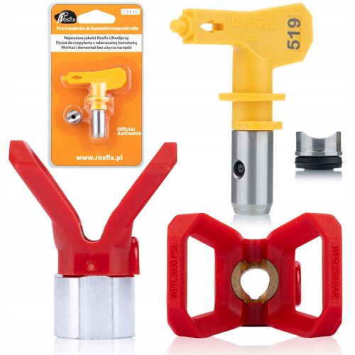 Rosfix fúvókavédő festőgéphez + Rosfix Ultra szórófej, 519-es modell