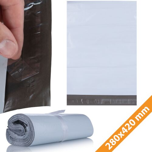 Rosfix fehér polietilén zacskók 280 x 420 mm 100 db. 146837313