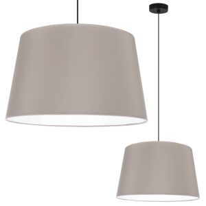 GAJA KÚPOS FÜGGŐLÁMPA, FEKETE, 1 LAPOS, OLAJSZÍNŰ LÁMPABÚRA, 44 CM 146838431 - Lámpa & Világítás