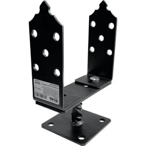 ÁLLÍTHATÓ OSZLOPATALP 0-200MM NÉGYZET ALAKÚ RETRO OSZLOPAHOZ - LBS KW 200 R