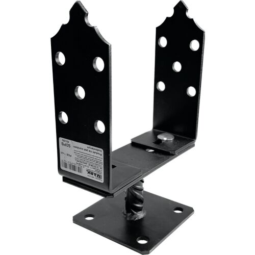 ÁLLÍTHATÓ OSZLOPATALP 0-200MM NÉGYZET ALAKÚ RETRO OSZLOPAHOZ - LBS KW 200 R 146838516