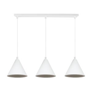 SOHO FÜGGŐLÁMPA FEHÉR 3 LAPOS 14 CM E14 146838537 - Lámpa & Világítás