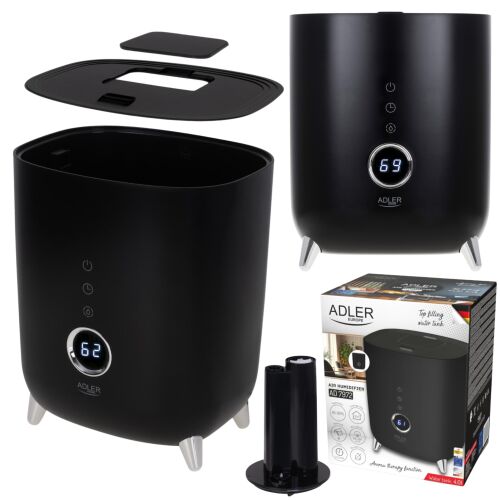 AD 7972 fekete ultrahangos LED párásító 146839261