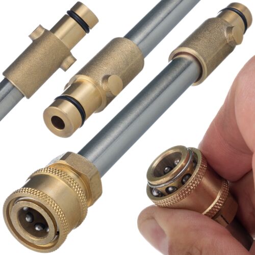 Szórószár/adapter (1/4QRC-Gerni) Bajonettzár tartozékok csatlakoztatásához 1/4"-os gyorscsatlakozóval Nilfisk / Gerni / Husqvarna / Sthil sorozathoz