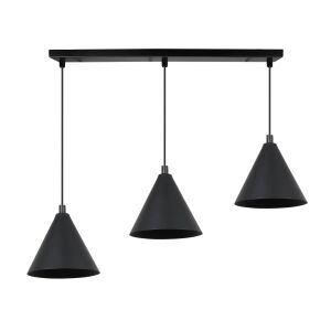 SOHO FEKETE FÜGGŐLÁMPA 3 LÁMPÁS, 14 CM, E14 146839963 - Lámpa & Világítás