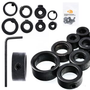 Rosfix fúróütközők 3-16mm 8 db + kulcs 146841028 - Fúrók és csavarozó kiegészítő