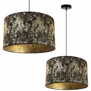 FÜGŐLÁMPA, MENNYEZETI CSILLÁR, LÁMPABÚRA, ARANY MINTÁVAL 146841443 - Lámpa & Világítás