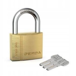 RÉZ LAKAT KMKN S50 SZIMMETRIKUS KULCSOS, BEHAJTOTT - MP KLO 50807