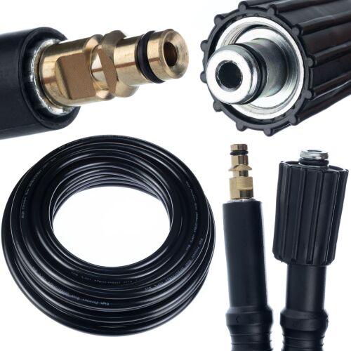 Kärcher gyorscsatlakozós magasnyomású tömlő 15m - M22 K2 K3 K4 K5 K6 K7 magasnyomású mosóhoz 146841579