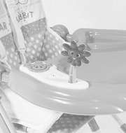 Lorelli Jolly fix Etetőszék - Zsiráf #barna 2019 