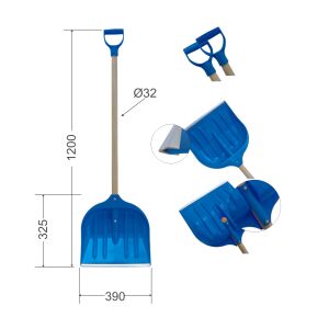 KIS MŰANYAG HÓLAPÁT - LOP MALA 146842906 - Hólapát