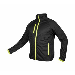 Kombinált puha softshell dzseki fekete és sárga méretben XL - T N81-562-XL
