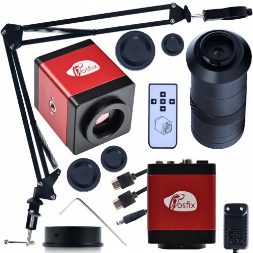 Draco Pro KMDRP-HDMI-VGA digitális mikroszkóp állítható szárral és ODM-100X objektívvel